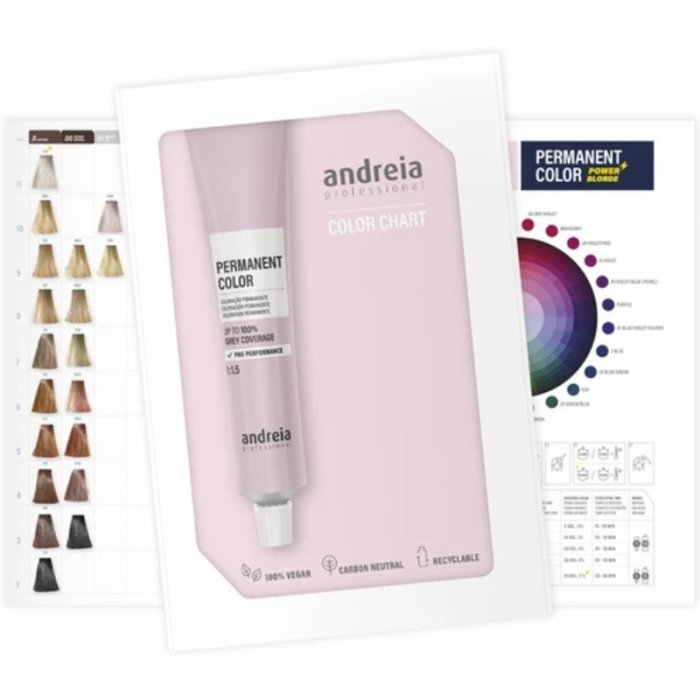Andreia Professional Shade charts & Accessories
